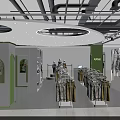Modern ULLU Clothing Store Interior With Mannequins Clothing Displays And Bright Lighting