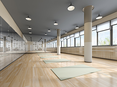 Modern Dance Room model