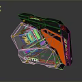 Game host computer host high-end host luxury host high-end computer game computer 3d model