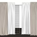 Gray Velvet And White Sheer Curtains For Elegant Home Decor Layered Design