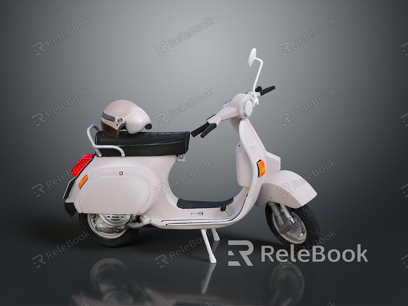 Scooter Motorcycle Two-wheeled Motocross Motorcycle Road Race Motorcycle Motor Vehicle model