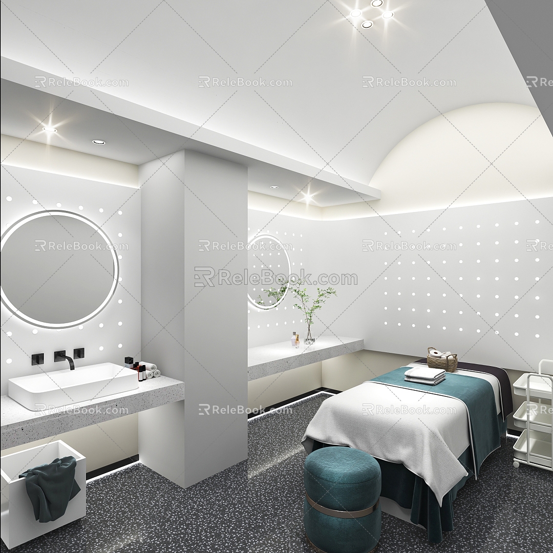 Modern SPA Beauty Room model