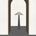 Modern floor lamp pencil floor lamp 3d model
