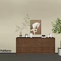 Modern Wood Grain Cabinet Ins Style Minimized Style Cabinet Entire Cabinet Sideboard Cabinet Balcony Cabinet Storage Cabinet Home Entrance Cabinet 3d model