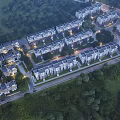 Detached Villas Community Surrounded By Lush Greenery Trees And Spacious Lawns