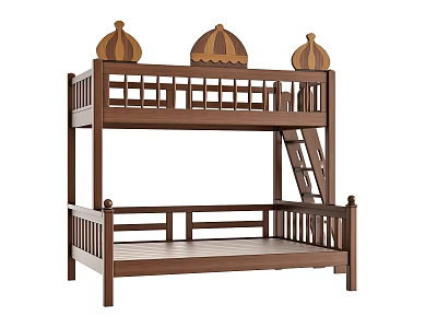 American Bed 3d model