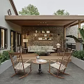 Garden 3d model
