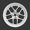 High Quality Automotive Alloy Car Wheel With Modern Spoke Design And Chrome Finish