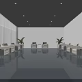 China Geological Survey Exhibition Hall Interior Design With Display Walls Shelves And Modern Lighting