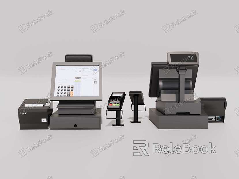 Cash register machine model