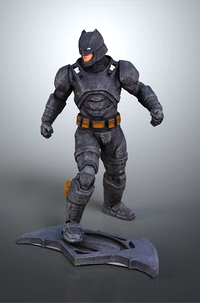 Detailed Batman 3D Model Action Figure With Armor And Standing Home Decor Piece 3d model Detailed Batman 3D Model Action Figure With Armor And Standing Home Decor Piece 3d model