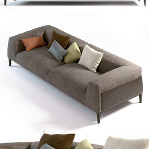 Double sofa 3d model