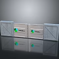 TYPCELL Brand Metal Panel Components With Logo And Gray Frames Design