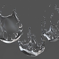 Water Liquid Fluid Water Water Drop Water Drop Water Flower Water Stain Water Water Stain Water Surface 3d model