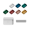 Modern White Washbasin With Chrome Faucet And 23 Color Options