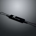 Fashionable Black POINTFINDER Lanyard Clothing Accessory With Brand Logo Design