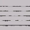 Modern Sleek Downlights And Spotlights With Strip Design And Multiple Fixture Styles