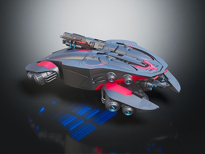 Modern Fighter Sci-fi Fighter model