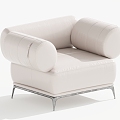 Single Sofa Leisure Chair Single Chair 3d model