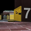 7.bike 2015 New Product Launch Event With Yellow Wall And Bicycle