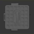 Lockbox Science Fiction Box Science Fiction Box Military Box Military Material Science Fiction Material Science Fiction Lockbox 3d model