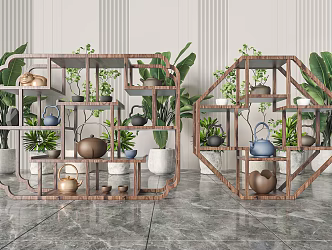Antique Shelf 3d model
