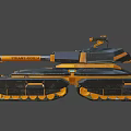 Weapons Tyrant Tank 3d model