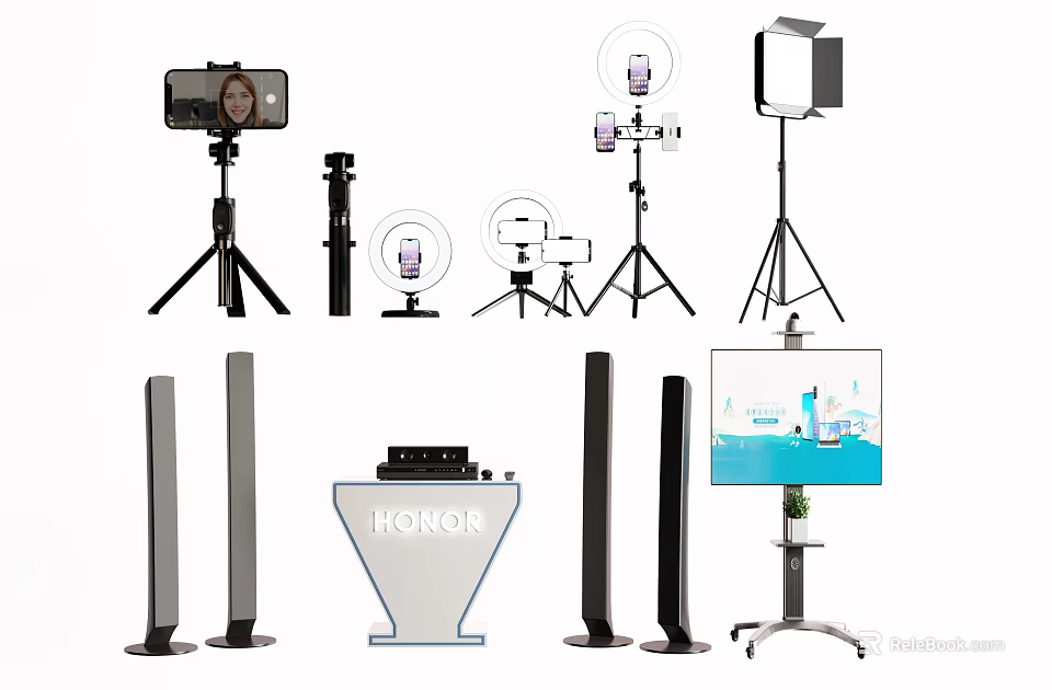 Iron Art Photography Equipment And Display Accessories 3d model 