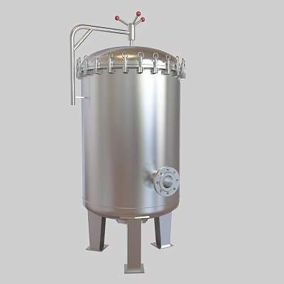 Modern Security Filter 3d model