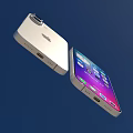 iPhone 17 Mobile Device With Dual Camera Colorful Display And App Icons