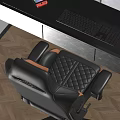 Modern Desk Setup With Laptop Tablet Sunset Light Near Blinds Displaying Design On Screen