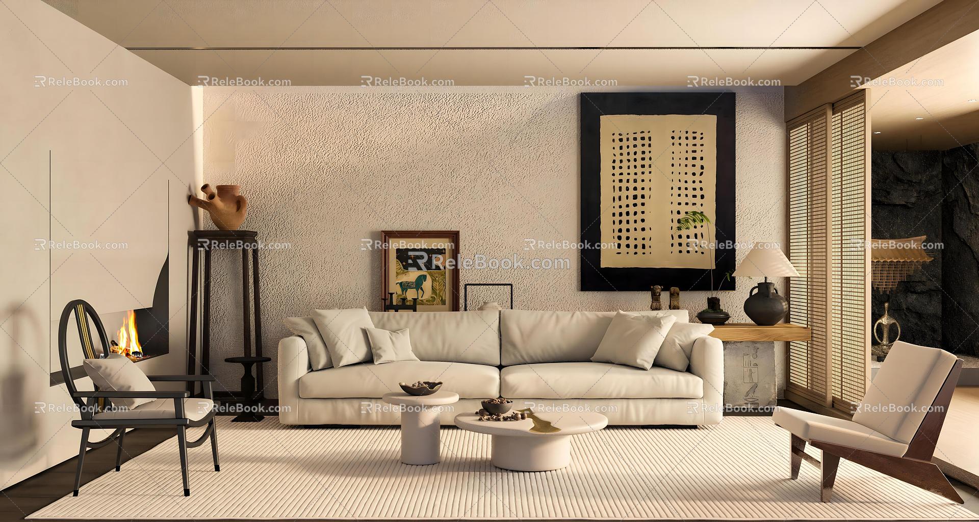 Living room 3d model