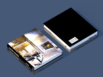 Books, notebooks, famous novels, magazines, books and periodicals 3d model