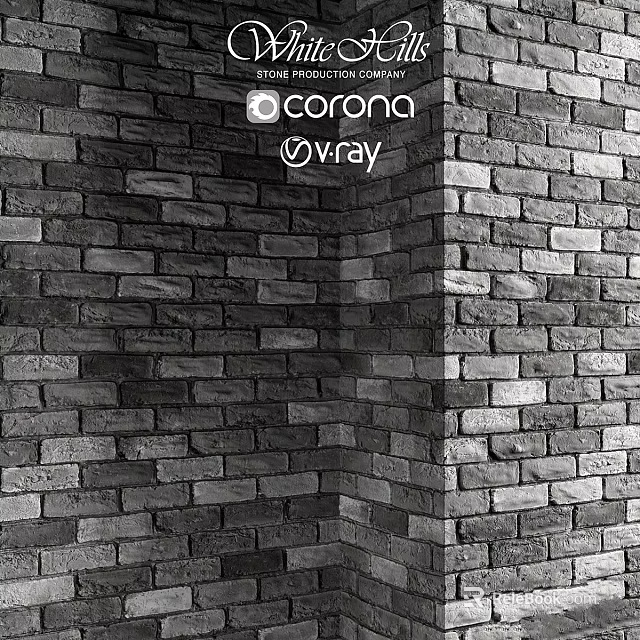 Brick Wall Visualization Rendered By Corona And V-Ray For Interior Design 3d model