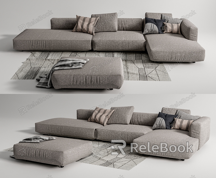 Modern Multiplayer Sofa model