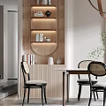 Modern Restaurant 3d model