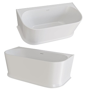 Ceramic deep mouth wash basin 18w 3d model