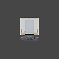 Efficient White Refrigerated Truck Featuring Hydraulic Lift Platform For Cargo Handling