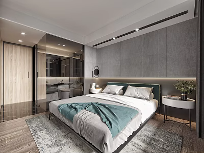 Guest Room 3d model