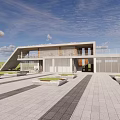 modern architecture 3d model