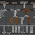 Decorative column Special-shaped column Modeling column 3d model