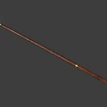 Traditional Ancient Spear Weapon With Wooden Shaft And Sharp Metal Head