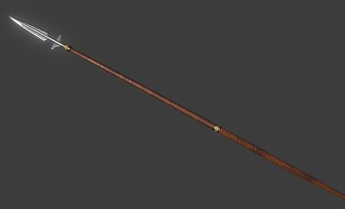 Viking Spear 3d model