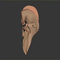 3D Human Ear Anatomical Structure Model With Detailed Internal Parts And Design