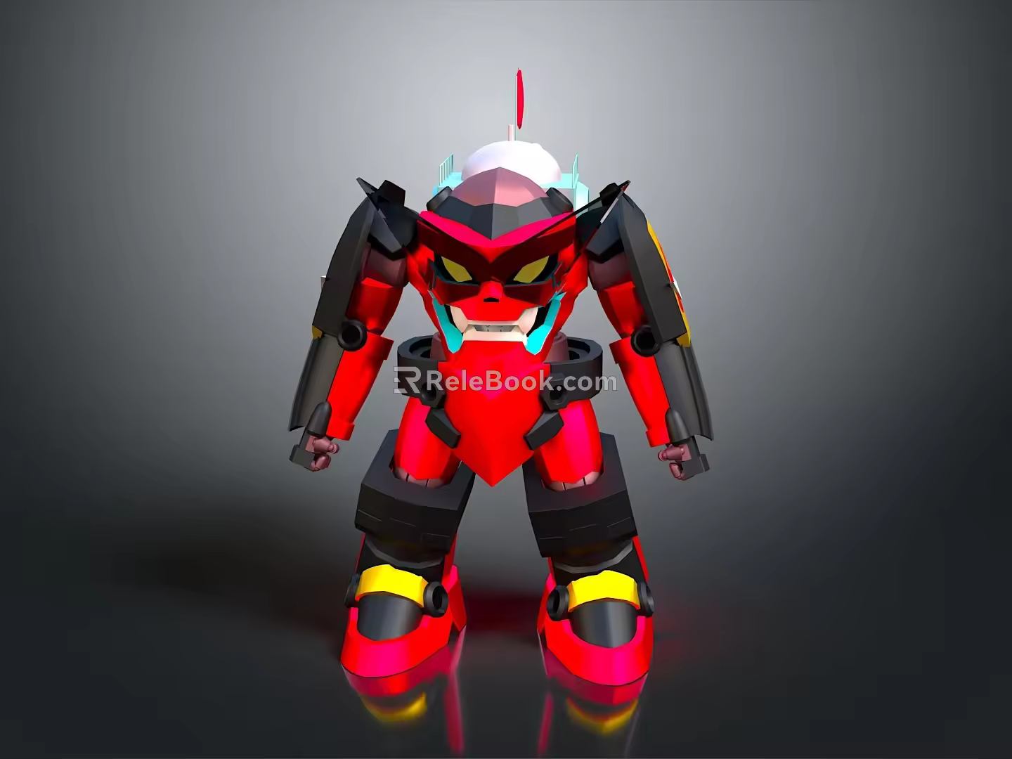 Mech Warrior Mech Soldier Machine Battlearm Mechanical Battlearm Machine Fighter Robot 3d model