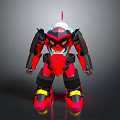 Mech Warrior Mech Soldier Machine Battlearm Mechanical Battlearm Machine Fighter Robot 3d model