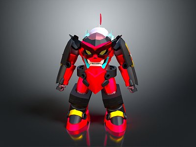 Mech Warrior Mech Soldier Machine Battlearm Mechanical Battlearm Machine Fighter Robot 3d model