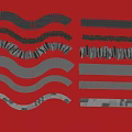 Various Curved Straight Stepping Stone Path Designs For Decorative Garden Landscape