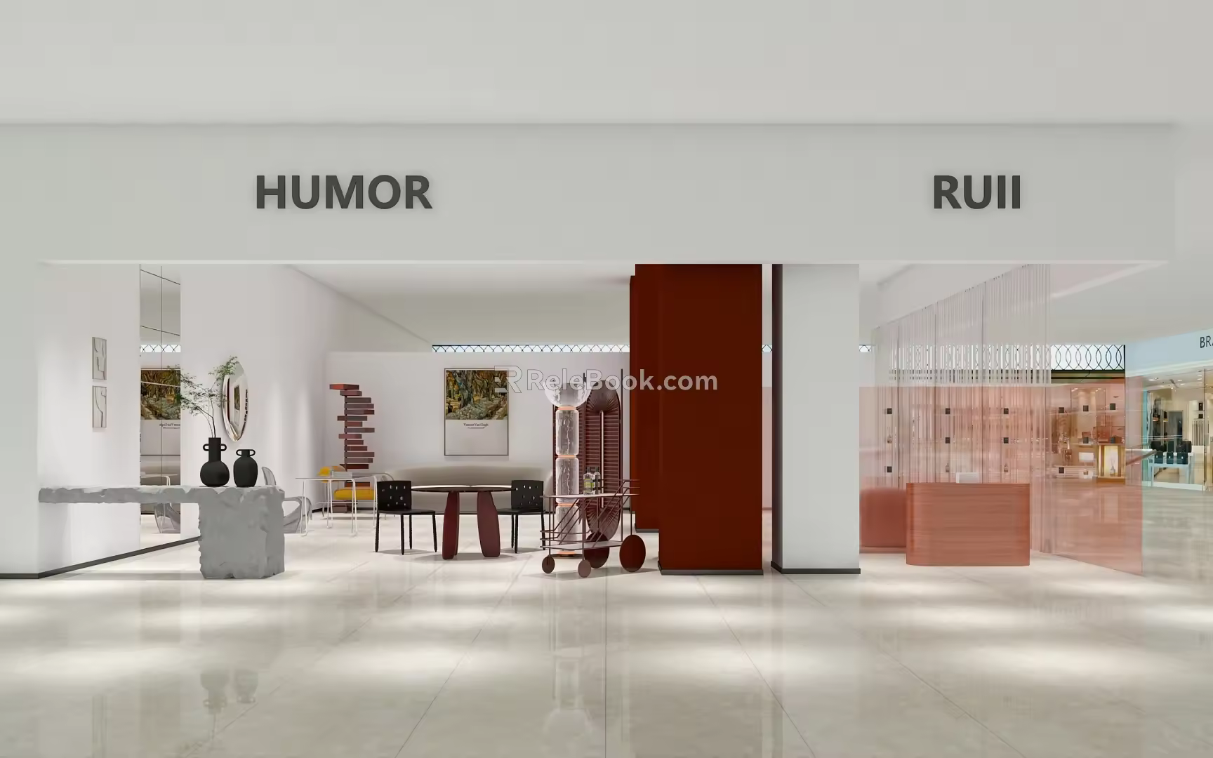 Store Showroom Store 3d model
