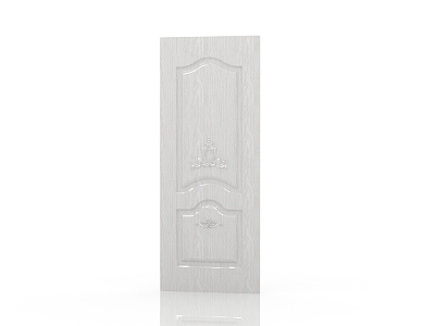 American door interior door 3d model